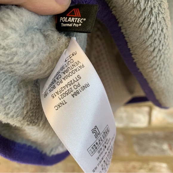 Patagonia | Re-Tool Pullover in Gray & Violet | M - Picture 7 of 11